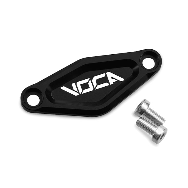Tapa motor de arranque Minarelli horizontal VOCA Racing - negro