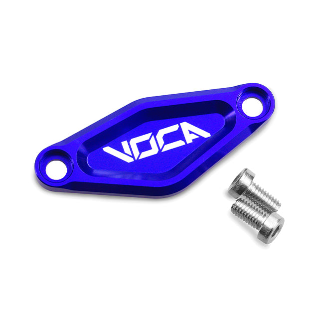 Tapa motor de arranque Minarelli horizontal VOCA Racing - azul