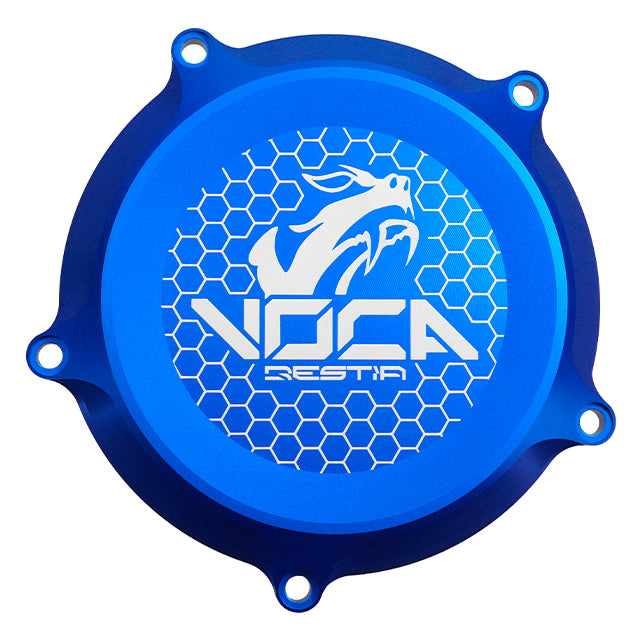 Tapa de discos de embrague Minarelli AM6 Voca CNC - azul