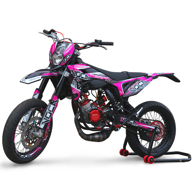 Kit de vinilos VOCA Bestia Sherco 50cc 19 pegatinas - rosa