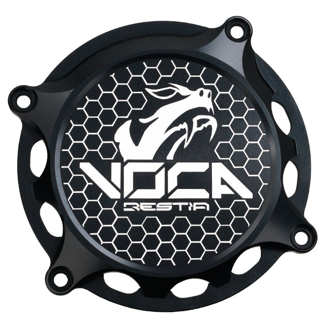 Tapa exterior de encendido VOCA CNC Minarelli AM6 - Derbi negro