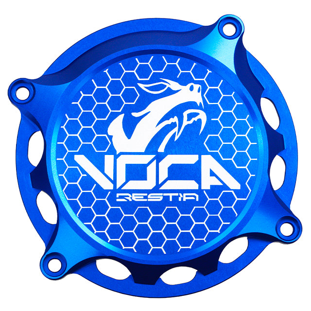 Tapa exterior de encendido VOCA CNC Minarelli AM6 - azul