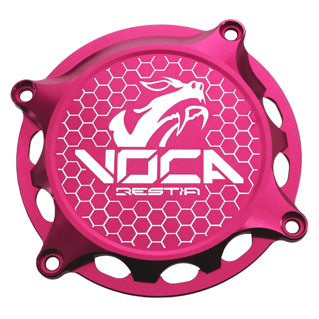Tapa exterior de encendido VOCA CNC Minarelli AM6 - Derbi rosa