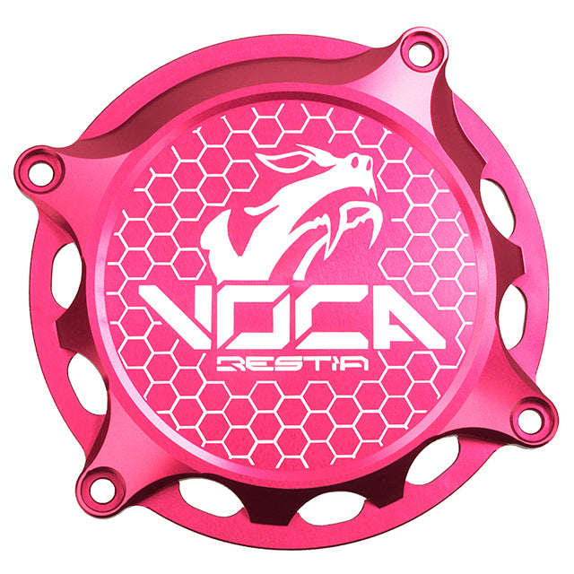 Tapa exterior de encendido VOCA CNC Minarelli AM6 - Derbi rosa