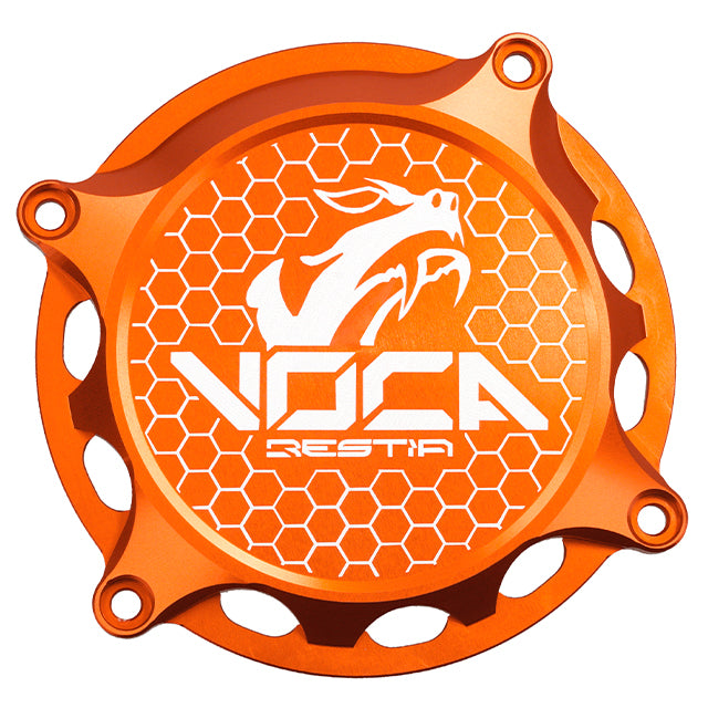 Tapa exterior de encendido VOCA CNC Minarelli AM6 - naranja