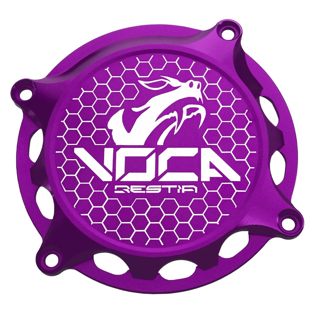Tapa exterior de encendido VOCA CNC Minarelli AM6 - Derbi violeta