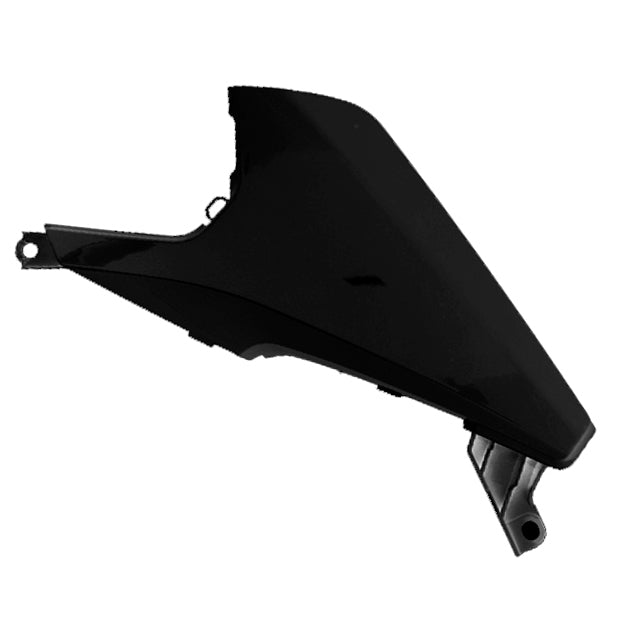 Tapa inferior reposapiés izquierda Honda SH 125/150 13-16 AllPro - negro metalico perla