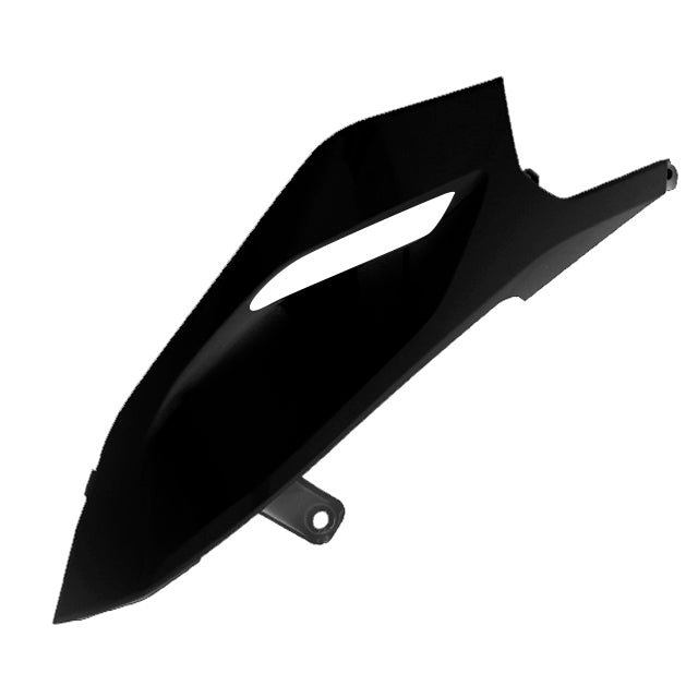 Tapa inferior reposapiés derecha Honda SH 125/150 13-16 AllPro - negro metalico perla