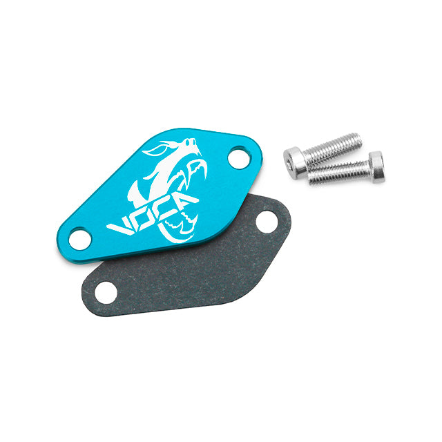 Obturador bomba de aceite VOCA Style Minarelli AM6 Derbi - azul cyan