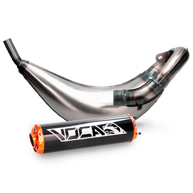 Escape VOCA CROSS 50/70cc (CE) Fantic - silenciador naranja