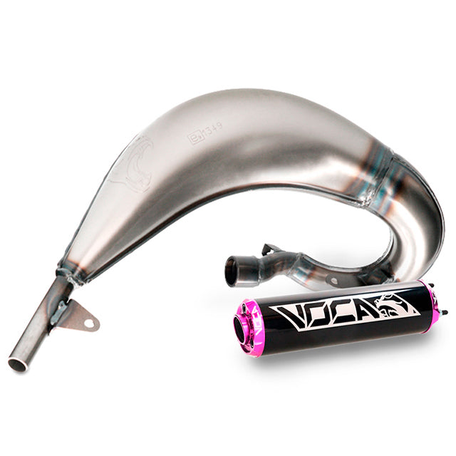 Escape Beta RR Enduro/SM 12-20 lado derecho VOCA Cross (CE) - silenciador violeta
