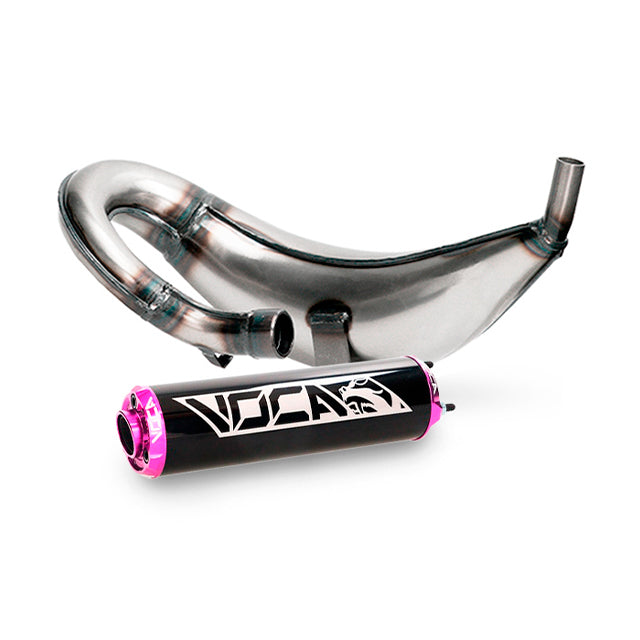 Escape Derbi Senda/DRD / Aprilia RX/SX VOCA Cross (CE) - silenciador violeta
