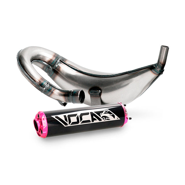 Escape Derbi Senda/DRD / Aprilia RX/SX VOCA Cross (CE) - silenciador rosa