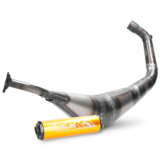 Escape Rieju MRT 50 VOCA Warrior 50/70cc silenciador oro