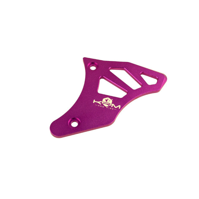 Tapa cubre piñón Derbi aluminio KRM - rosa