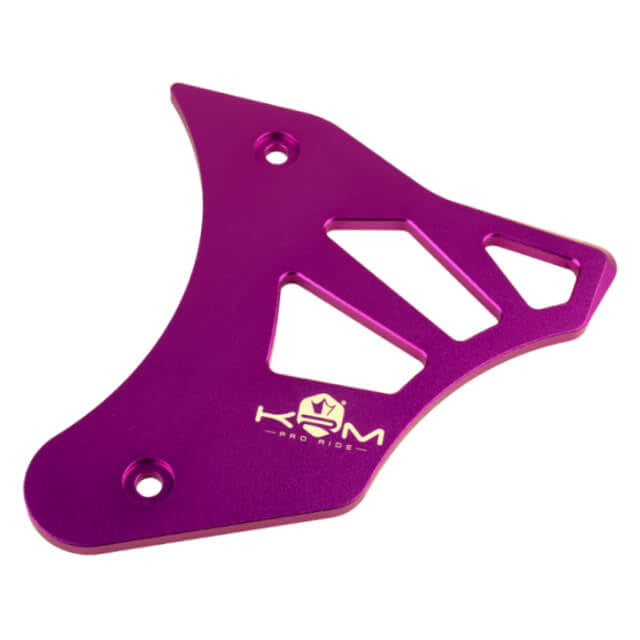 Tapa cubre piñón Minarelli AM6 aluminio KRM - rosa