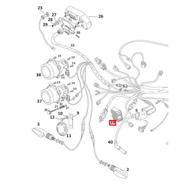 Regulador Rieju Century V.2