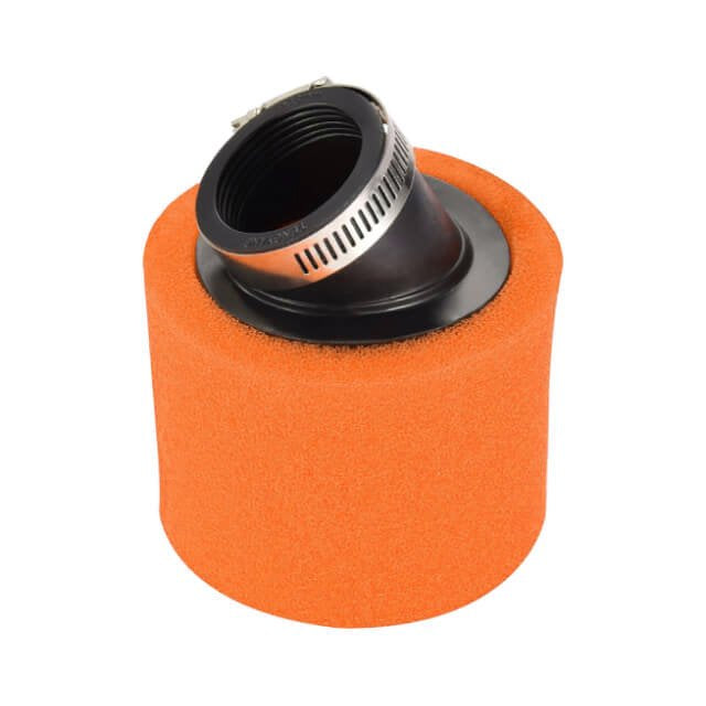 Filtro de aire 35mm acodado naranja Pitbike AllPro