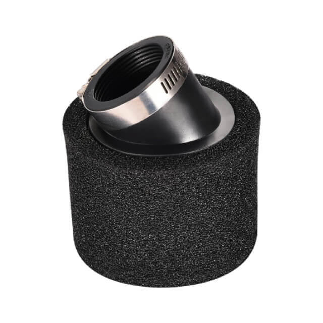 Filtro de aire 38mm acodado negro-rojo Pitbike AllPro