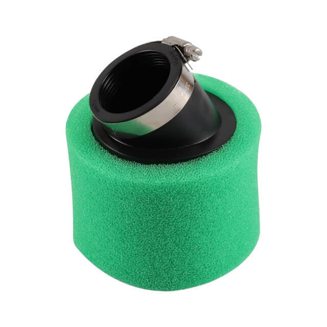 Filtro de aire 38mm acodado verde Pitbike AllPro