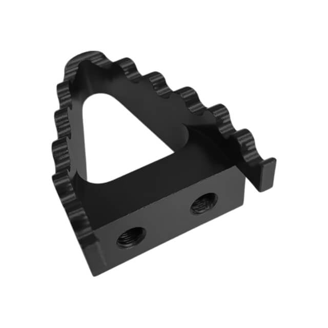 Puntera pedal de freno CNC negra Pitbike Allpro