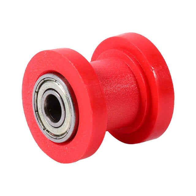 Rodillo de cadena de 8mm rojo Pitbike Allpro