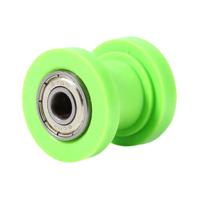 Rodillo de cadena de 8mm verde Pitbike Allpro