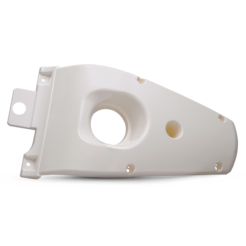 Tapa segundo pasajero Yamaha Aerox / MBK Nitro Allpro - blanco perla