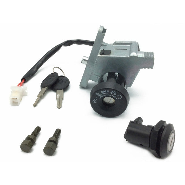 Cerradura completa Honda SH 125/150 05-12 2 piezas AllPro