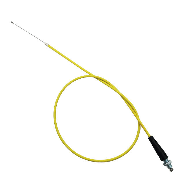 Cable de gas PitBike con tensor L=102mm Allpro - amarillo
