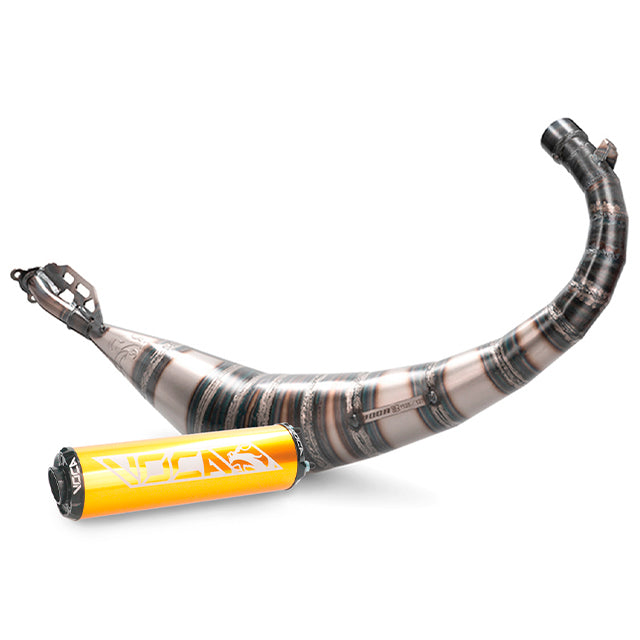 Escape Derbi Senda Rookie 50/70cc VOCA (CE) silenciador oro