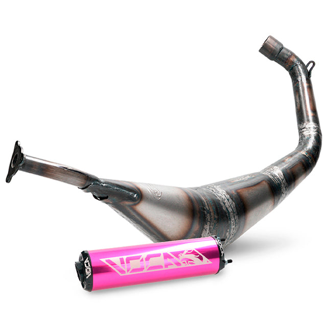 Escape Minarelli AM6 Warrior 50/70cc VOCA - silenciador violeta