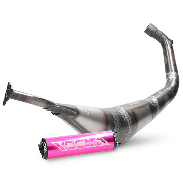 Escape Derbi Senda Warrior 50/70cc VOCA silenciador violeta