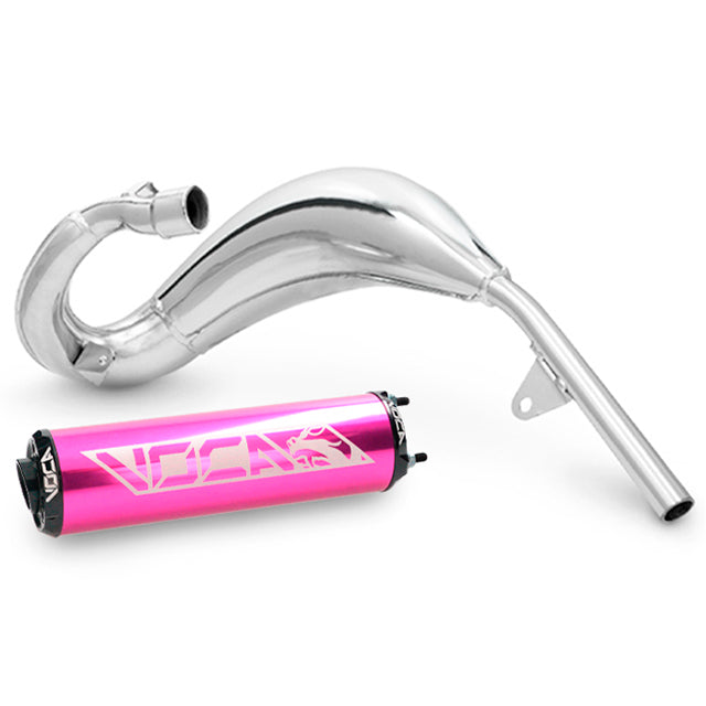 Escape VOCA Cross Chromed 50/70cc (CE), Beta RR Enduro / SM >2021 - silenciador violeta