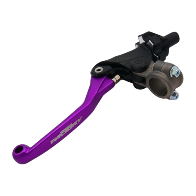 Maneta de embrague abatible Pitbike YCF - violeta