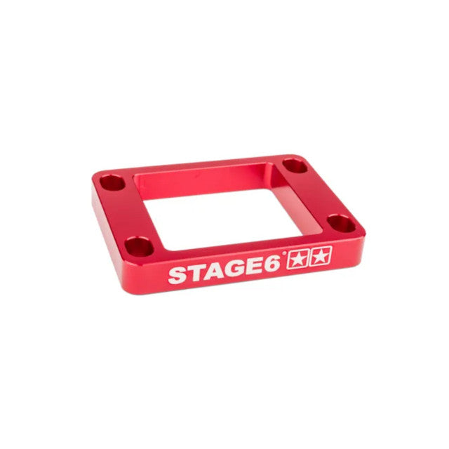 Suplemento caja de láminas Derbi / Minarelli AM6 10mm Stage6 R/T - rojo