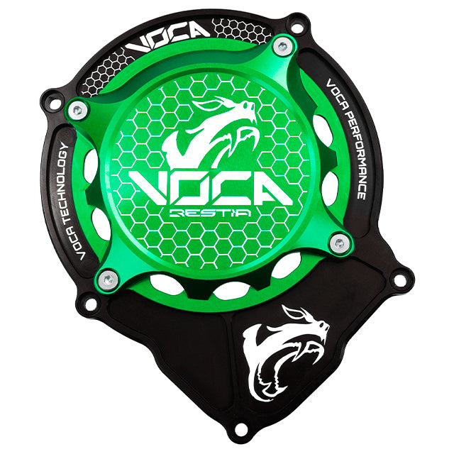 Tapa de encendido completa VOCA CNC Minarelli AM6 - verde