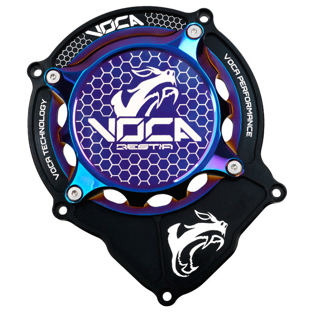 Tapa de encendido completa VOCA CNC Minarelli AM6 - neocromado