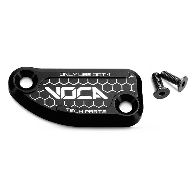 Tapa bomba de freno trasero VOCA CNC Derbi Senda / Gilera / Aprilia SX - negro