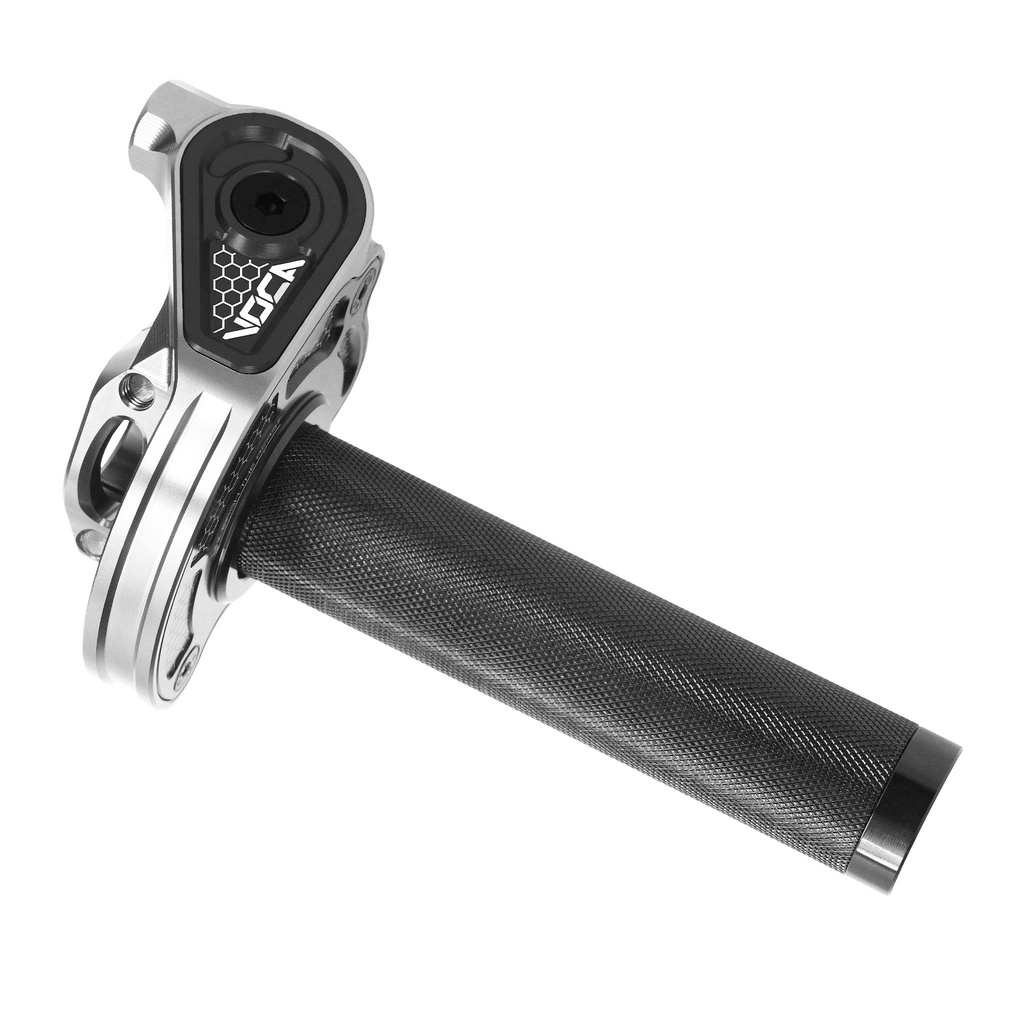 Mando de gas VOCA Bestia CNC 90º - negro