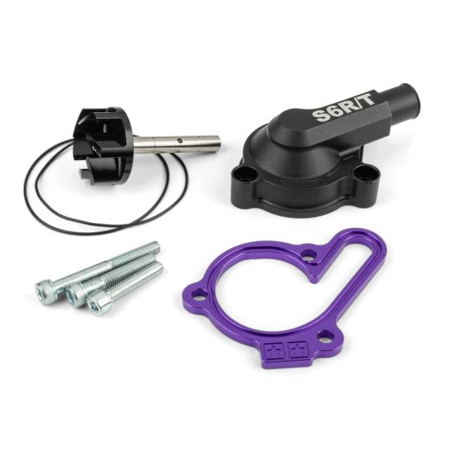 Bomba de agua large flow con tapa Derbi Euro 3 / 4 Stage6 - violeta