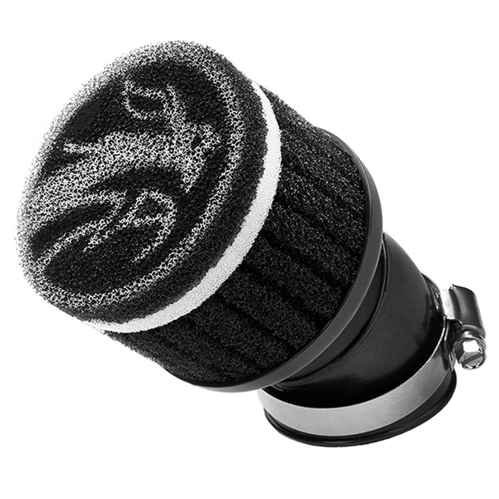 Filtro de aire d=48mm Keihin/PWK Voca Racing - negro/blanco