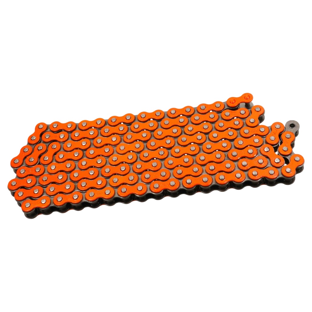 Cadena de transmision Voca Reenforced by KMC 420 con 136 eslabones - naranja