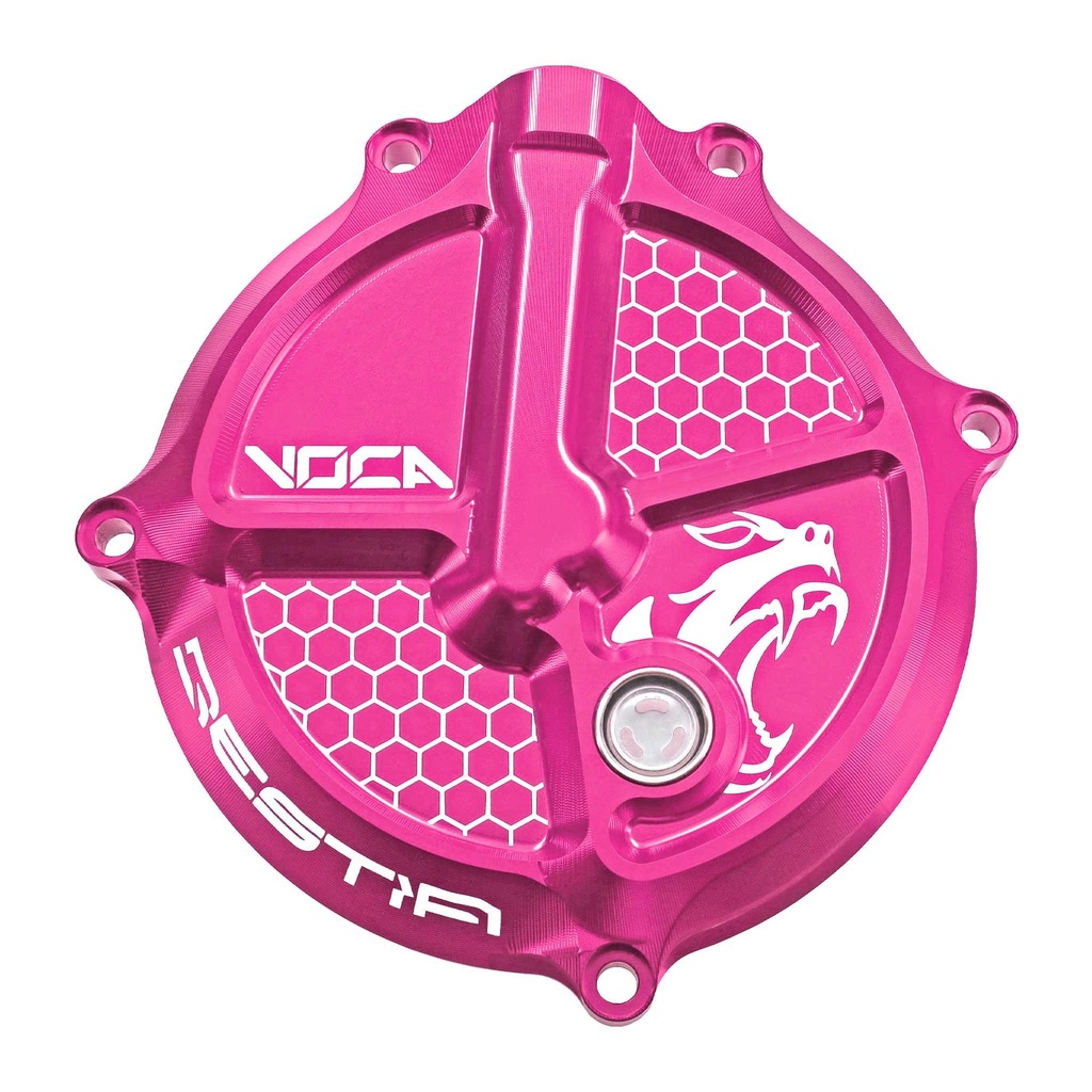 Tapa de discos de embrague Derbi Euro 3/4 VOCA CNC - rosa