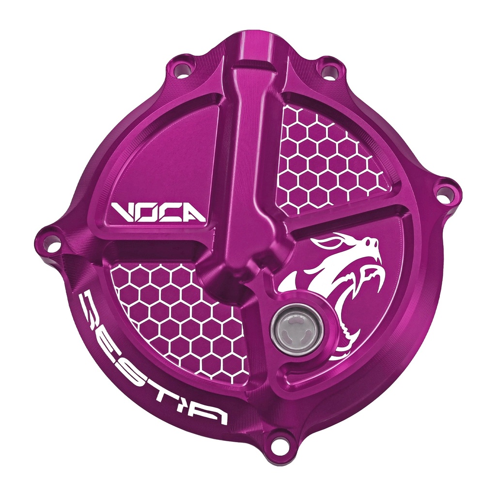 Tapa de discos de embrague Derbi Euro 3/4 VOCA CNC - violeta