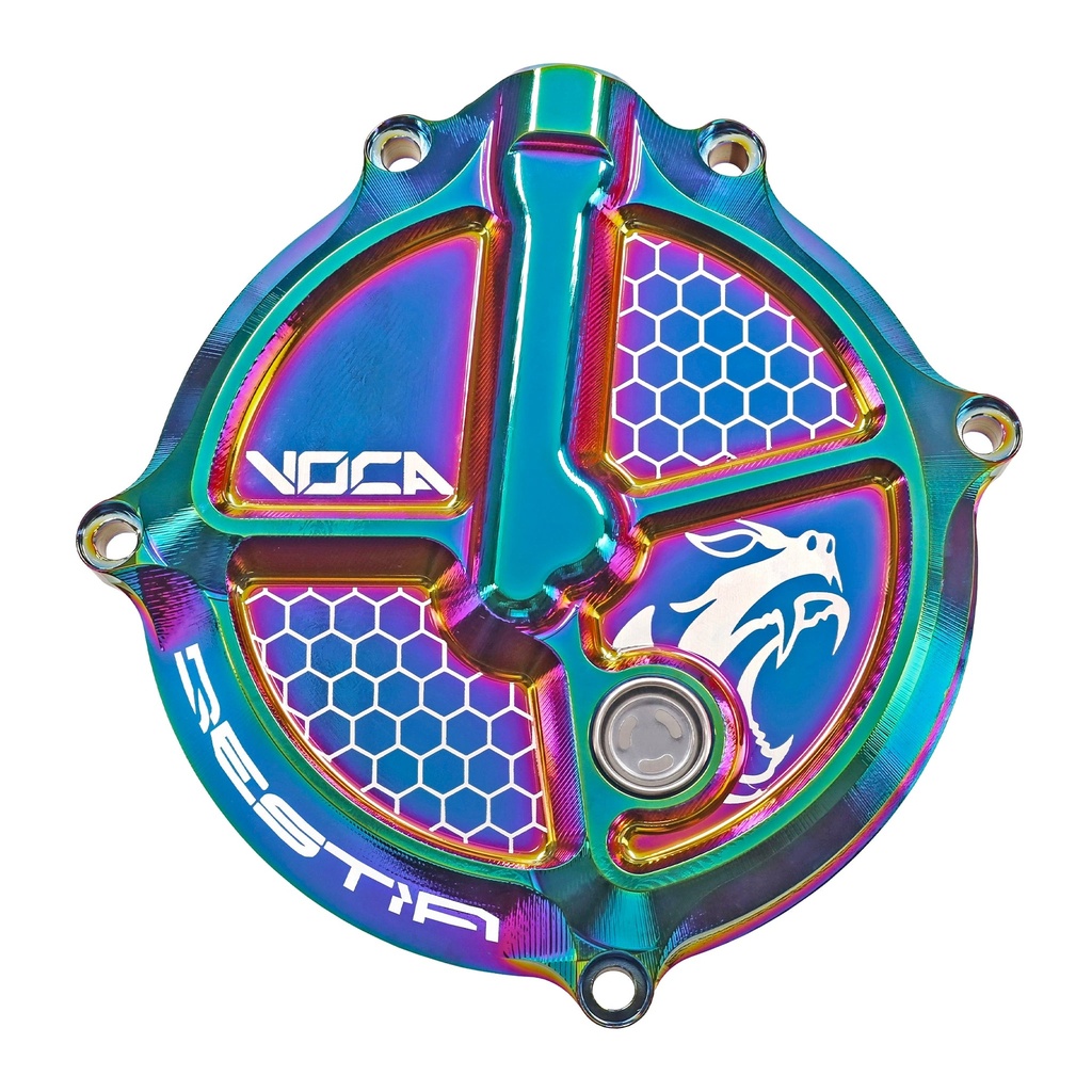 Tapa de discos de embrague Derbi Euro 3/4 VOCA CNC - neocromado