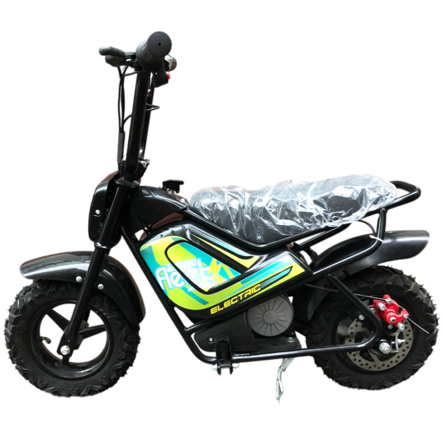 Mini Moto eléctrica FLT-E 250W-24V 110/50-6.50 Max 20 Km/h AllPro Azul