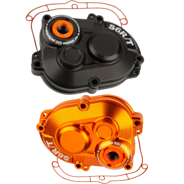 Tapa transmisión Stage6 RT MK2 Piaggio Zip 50 2T - naranja