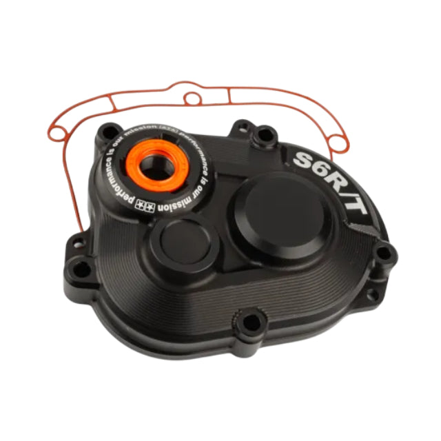 Tapa transmisión Stage6 RT MK2 Piaggio Zip 50 2T - negro