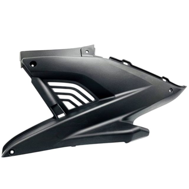 Tapa cubre motor izquierda Yamaha Aerox / MBK Nitro <13 AllPro - negro inyección